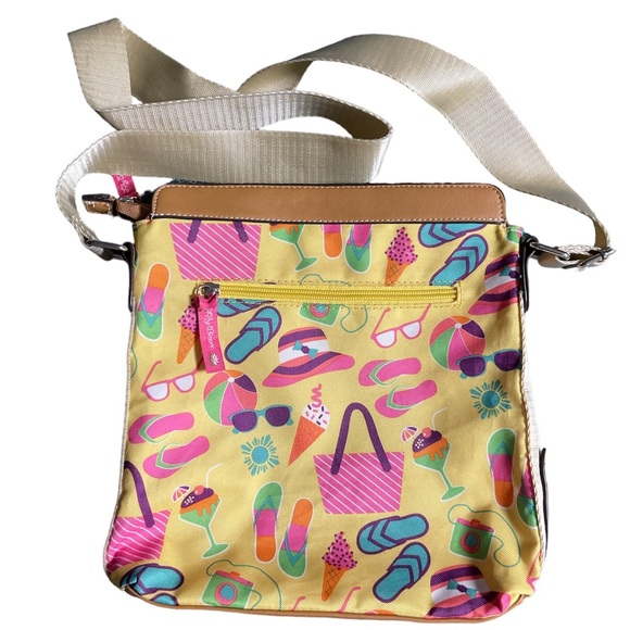 Lily Bloom Summer Fun yellow crossbody bag - Picture 2 of 10